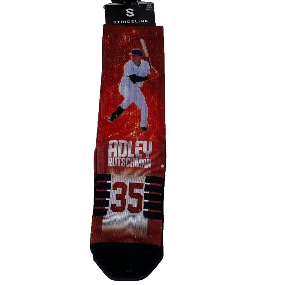 NEW‎ Adley Rutschman Baltimore Orioles Socks 1 Pair Size L/M 8-12 MLB Baseball